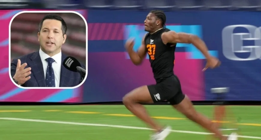 Adam Schefter Criticized for Altering Carnell Tate’s 40-Yard Dash Time