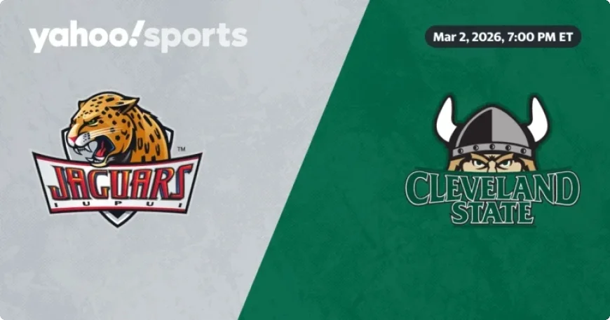 Live Updates: IU Indy Jaguars vs. Cleveland State Vikings Game Stats
