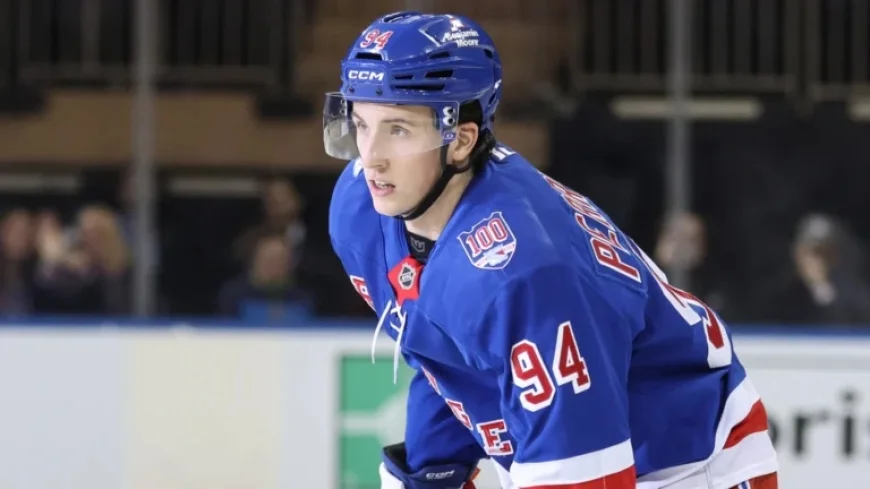 Gabe Perreault’s Role Limited in Rangers’ Rebuilding Strategy