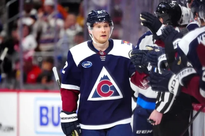 Avalanche’s Artturi Lehkonen Exits Kings Match Due to Upper-Body Injury