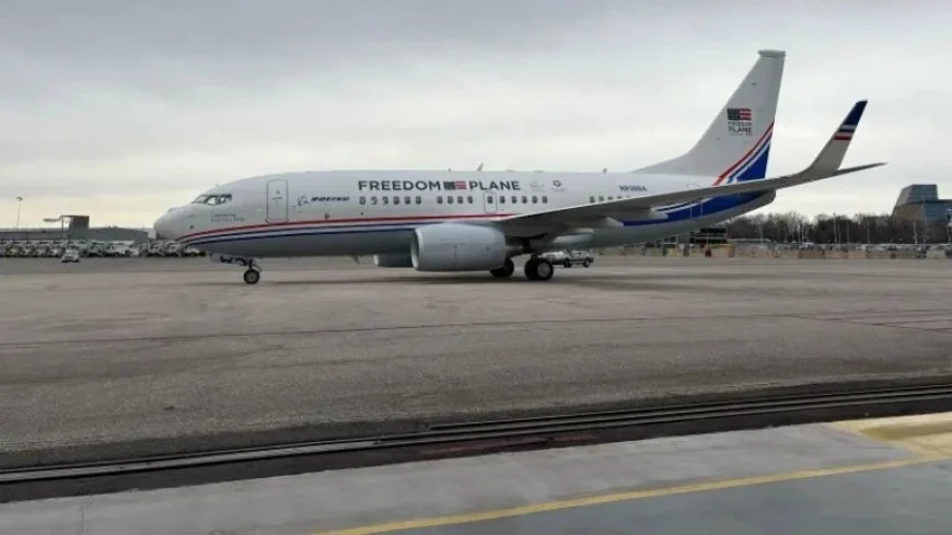 Historic American Documents Depart D.C. on Freedom Plane Journey