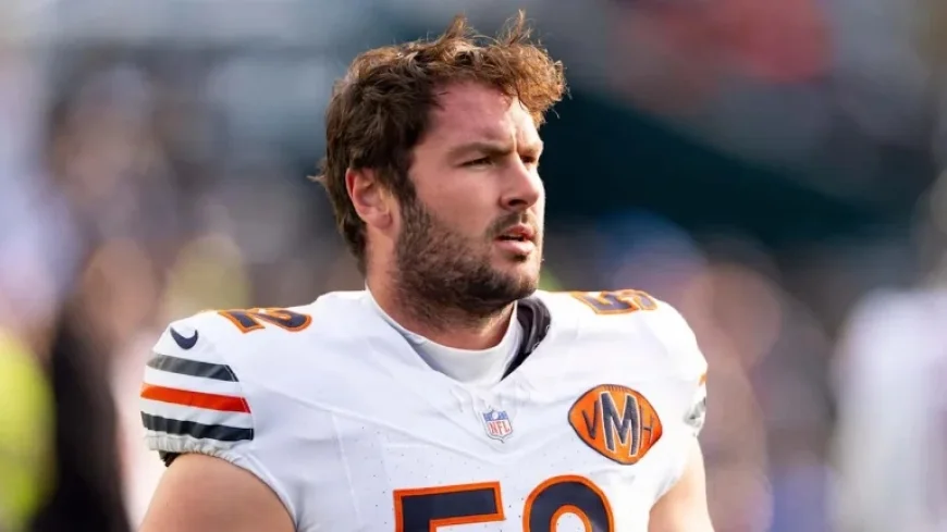 Bears Center Drew Dalman to Retire After Five NFL Seasons