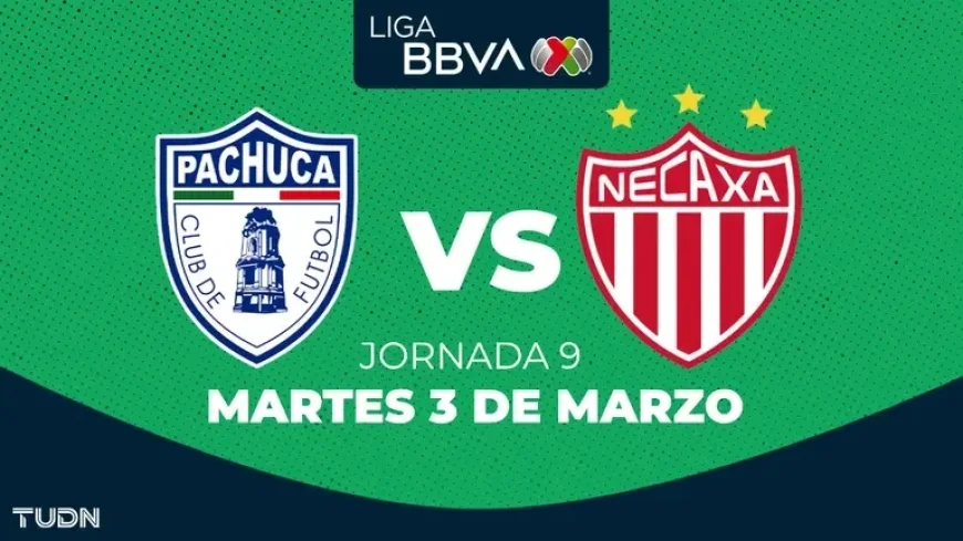 Watch Pachuca vs Necaxa: Clausura 2026 Jornada 9 Viewing Details