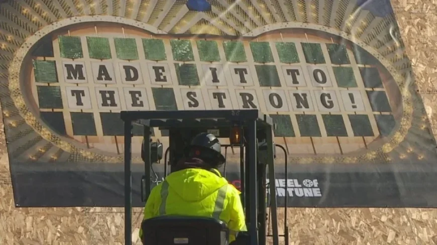 “Strong Museum Welcomes Iconic ‘Wheel of Fortune’ Puzzle Board”