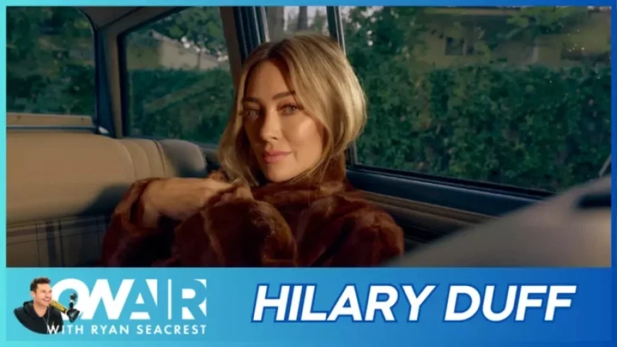 Hilary Duff Releases Relatable Postpartum Anthem “Holiday Party”