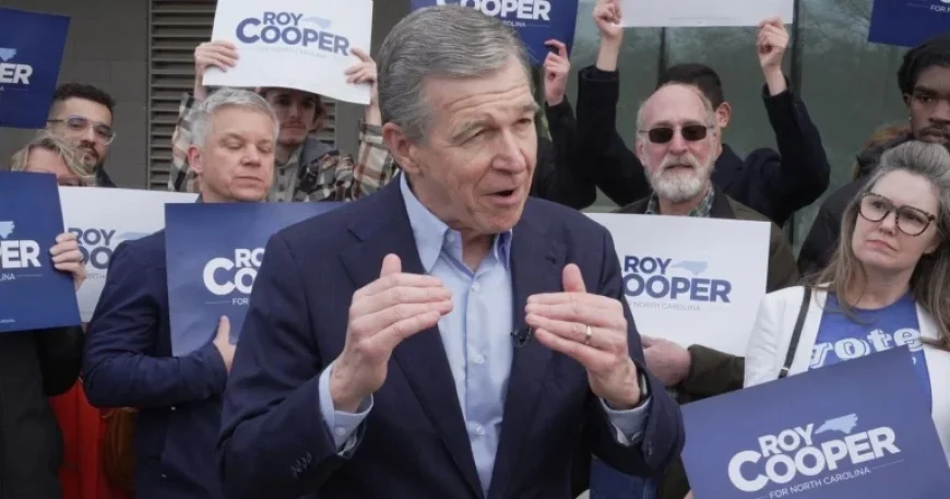 Roy Cooper Clinches North Carolina Senate Nod as Polls Close in Texas, Setting Up November Showdown