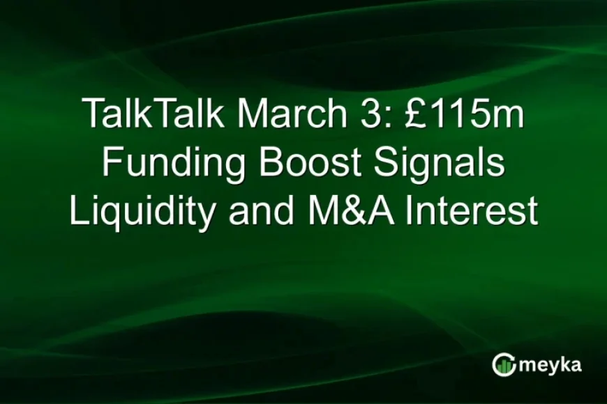 Talktalk: £115m Funding Boost as Bidders Explore Options