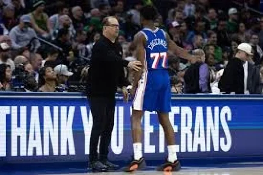 Vj Edgecombe and the Sixers’ new pressure point: 3 clues in Nick Nurse’s plan as Maxey carries the load