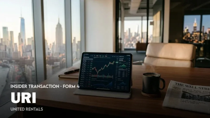 United Rentals insiders surrendered shares for taxes — not selling, but the optics still matter