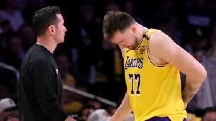Lakers Bench Exchange: Redick Calls Sideline Tiff with Doncic ‘Very Normal’ — 3 Takeaways