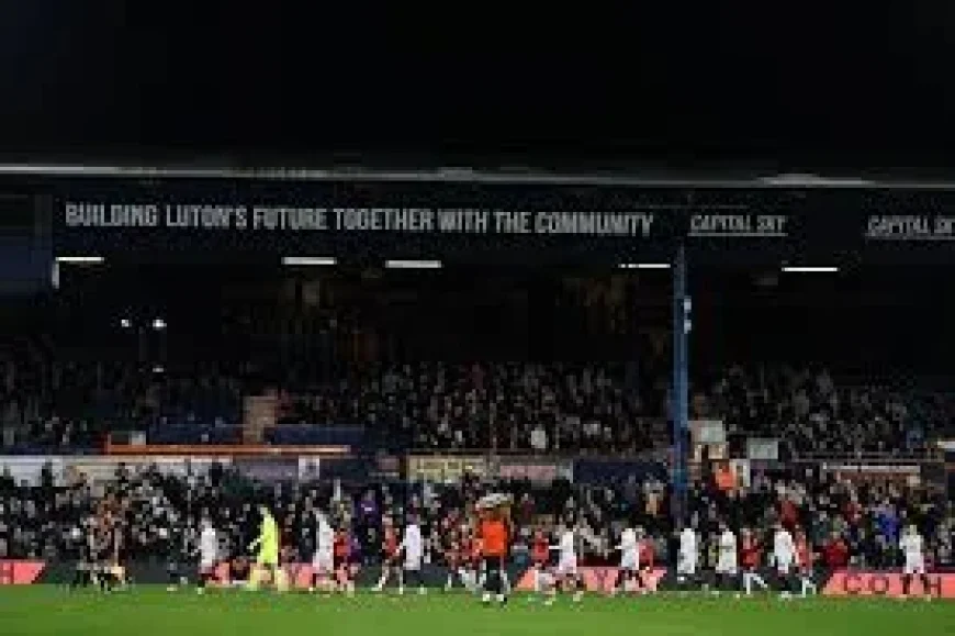 Luton Town Fc: Semi-final Almost a Sell-Out as Adebayo Nears Return