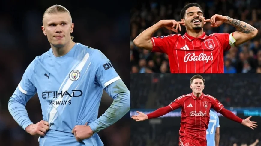 Nottingham Forest Twice Rescue 2-2 Draw — Exposing Manchester City’s Second-Half Fragility