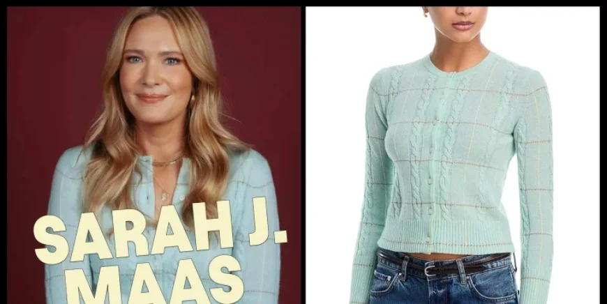 Call Her Daddy Sarah J Maas: A Tease, a $365 Cardigan and the ACOTAR 6 Question as 8 p.m. ET Approaches