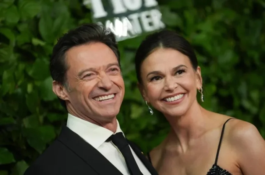 Sutton Foster and Hugh Jackman spark fresh marriage talk after PDA-packed LAX arrival