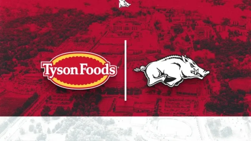 Tyson Foods Bolsters Razorback Partnership with Major Varsity Sports Sponsorship