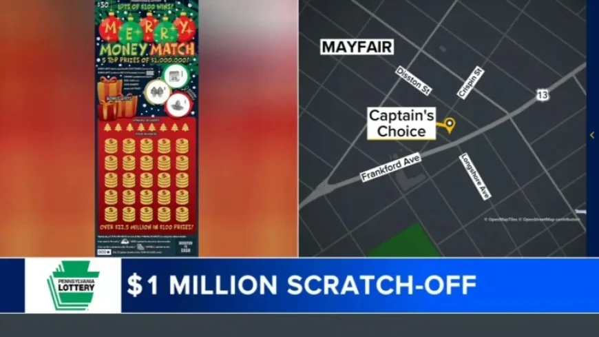 Pa Lottery: Two $1 Million Scratch-Off Wins Spark Urgent Ticket Check in Philadelphia and Freeport