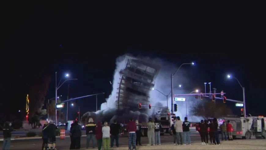 Eastside Cannery implosion draws crowds—despite officials calling it “not a public event”