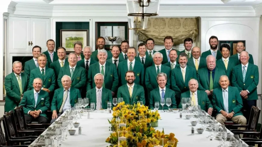 Scottie Scheffler and the unwritten rules of the Masters Champions Dinner: where you sit, what you don’t touch
