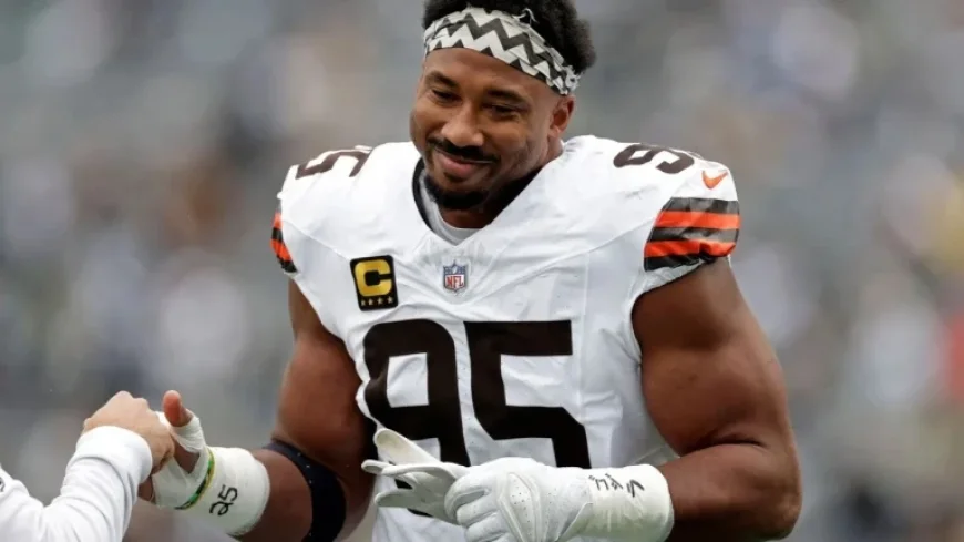 Browns’ Myles Garrett Receives Ninth Speeding Ticket Since 2017