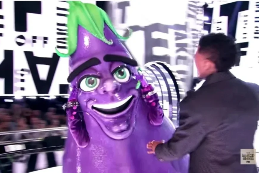 ’80s Pop Star Unmasked as Eggplant on ‘The Masked Singer’