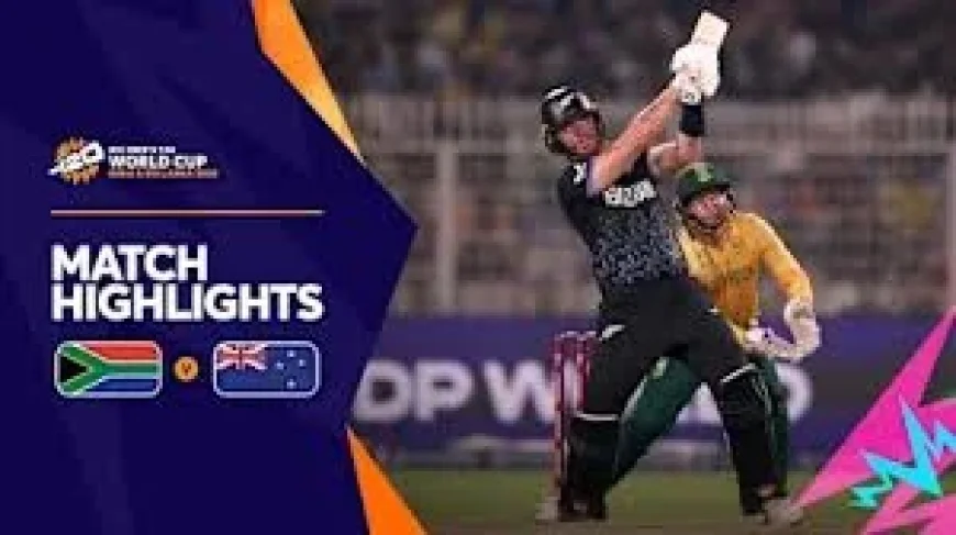 Cricket Live: New Zealand’s semi-final rout exposes South Africa’s collapse as Finn Allen storms into the final