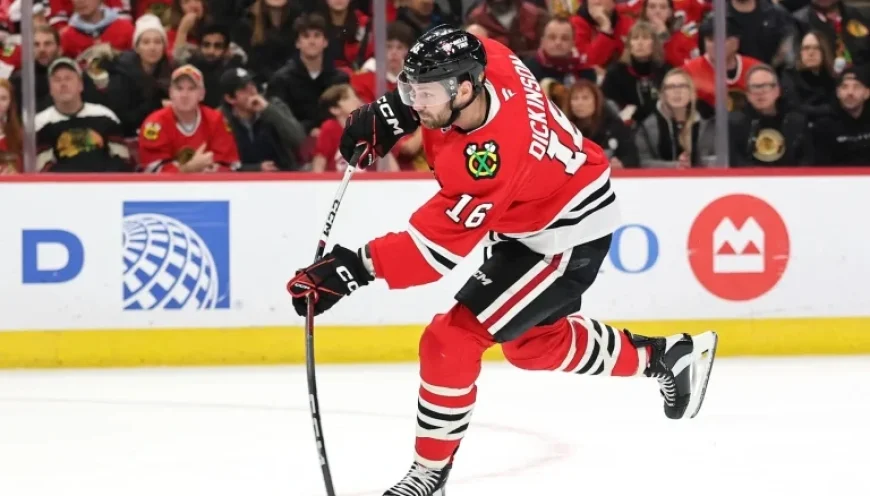 Blackhawks Trade Jason Dickinson, Colton Dach for Oilers’ 2027 First-Round Pick