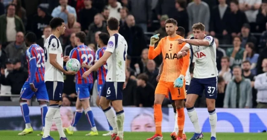 Bizarre VAR call kicks off Spurs drama as Tottenham Hotspur F.c. in ‘free fall’