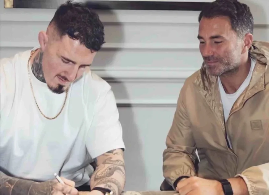 Tom Aspinall Signs with Eddie Hearn: Stunning Twist in a Heated Promoter Rivalry