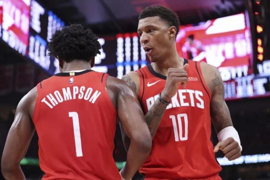 Amen Thompson injury status at an inflection point ahead of the Warriors game