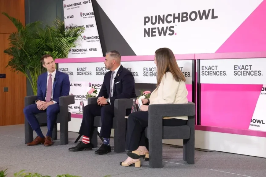 Jake Auchincloss spotlights bipartisan cancer push even as war powers vote looms