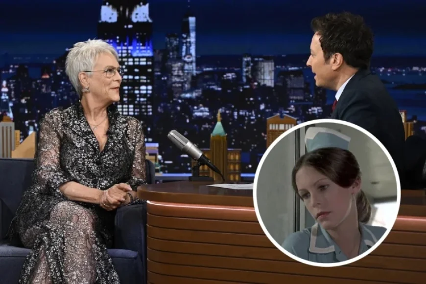 Jimmy Fallon and Jamie Lee Curtis: A “Tonight Show” invitation meets a 1977 stealth debut