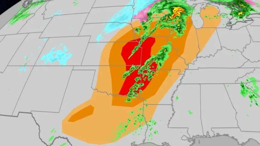 Tornado threat as Thursday storms take shape across the Plains