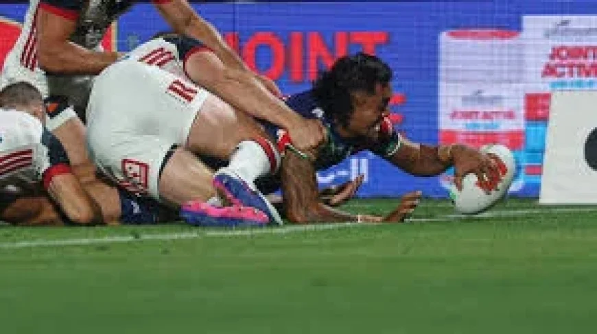 Nrl Scores Today: Adam Pompey Try Sparks WAG Fury Over VIP Vegas Access