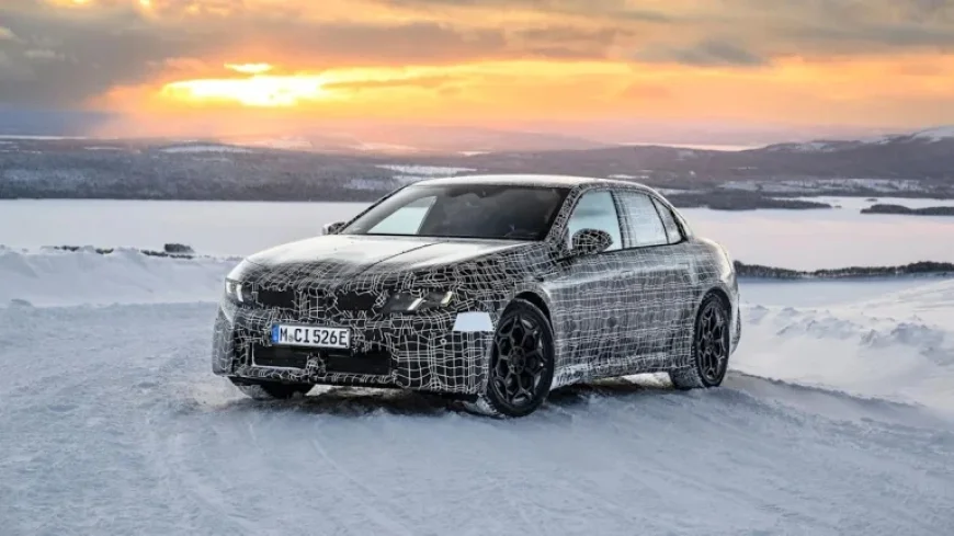 BMW i3 Prototype Dominates Ice with Innovative Power and Technology