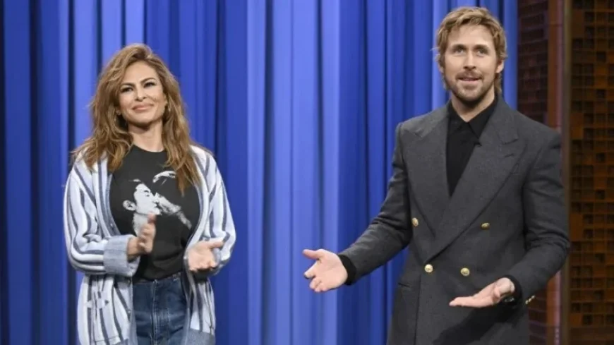 Ryan Gosling Surprises Eva Mendes on National TV for Her Birthday