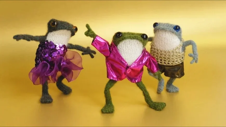 Cbeebies Iplayer Hops to Life with Hand-Knit ‘Froglets’ — Makers Share a Quiet Joy