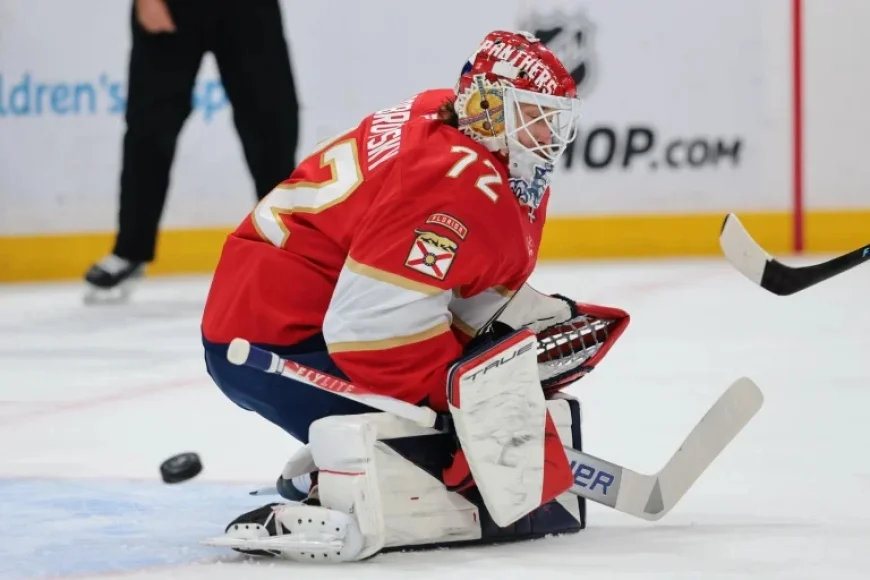 Bobrovsky to Back Up Tarasov as Panthers Protect Pending UFAs Ahead of Deadline