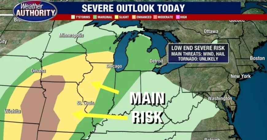 Three Rivers Tornado: Michigan Watches Low-But-Real Severe Storm Risk Friday Into Saturday