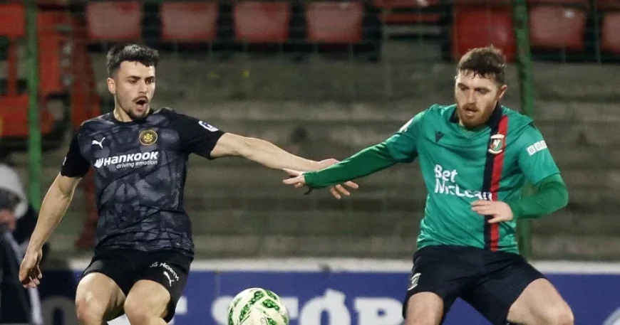 Glentoran Fc held then undone: a shootout, a manager’s frustration and a player’s plea