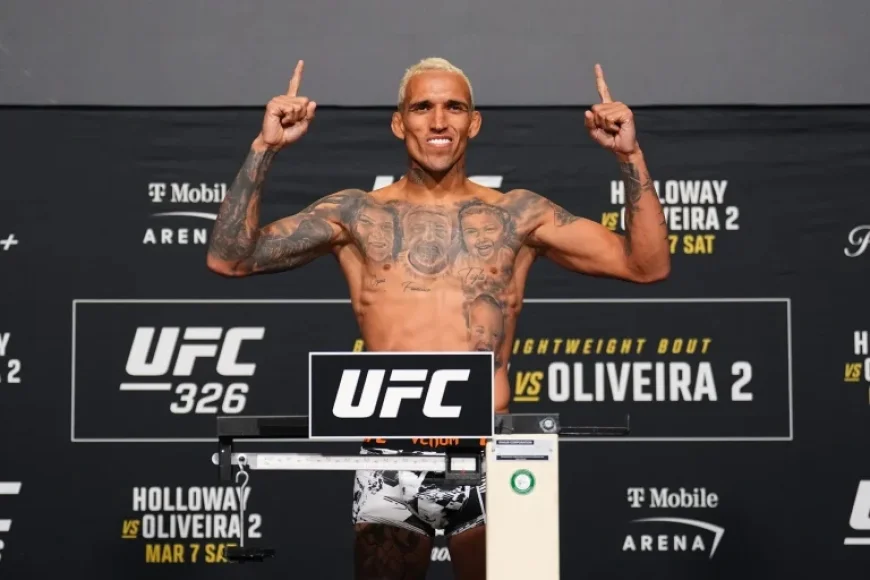 Ufc 326 weigh-ins: Holloway and Oliveira make weight as one bout is lost