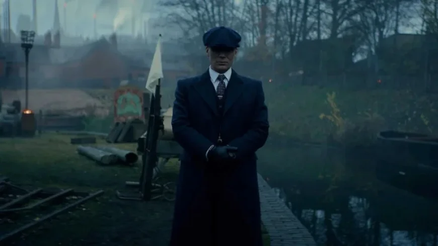 Peaky Blinders The Immortal Man: A pub door swings open, and Tommy Shelby walks back into war