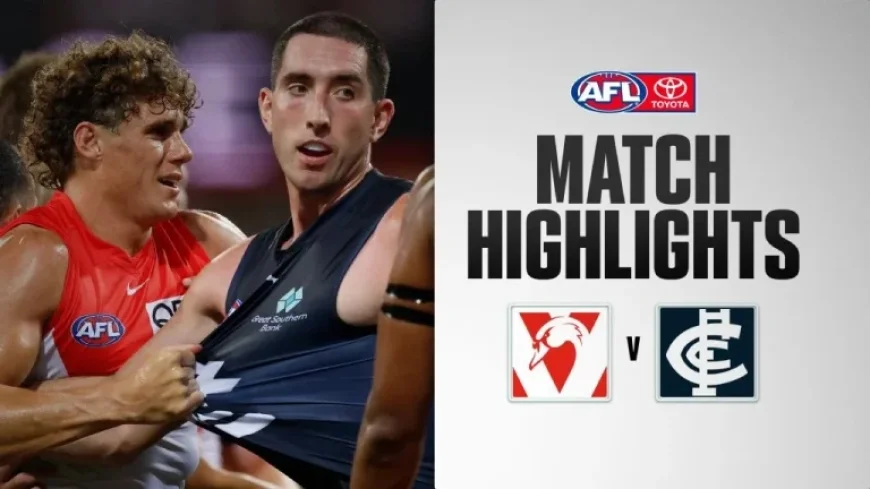 Afl Today — Swans Blow Away Blues in Second Half at the SCG