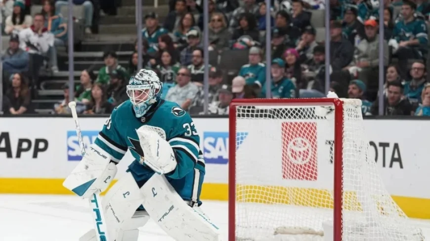 Sharks Extend Goaltender Alex Nedeljkovic’s Contract for Two Years