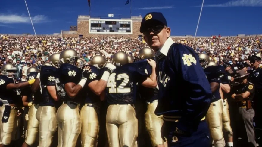 Lou Holtz Speaks with Determination Despite Lisp