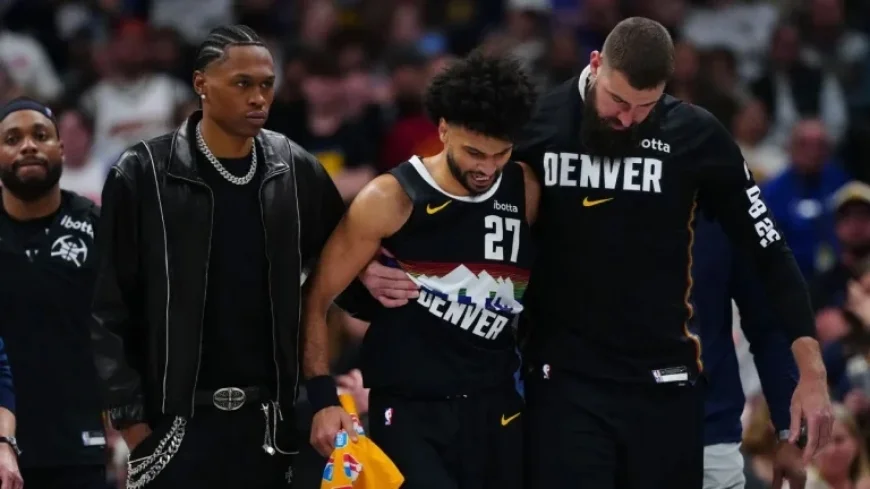 Nuggets Vs Knicks: Jamal Murray Exits With Left Ankle Concern
