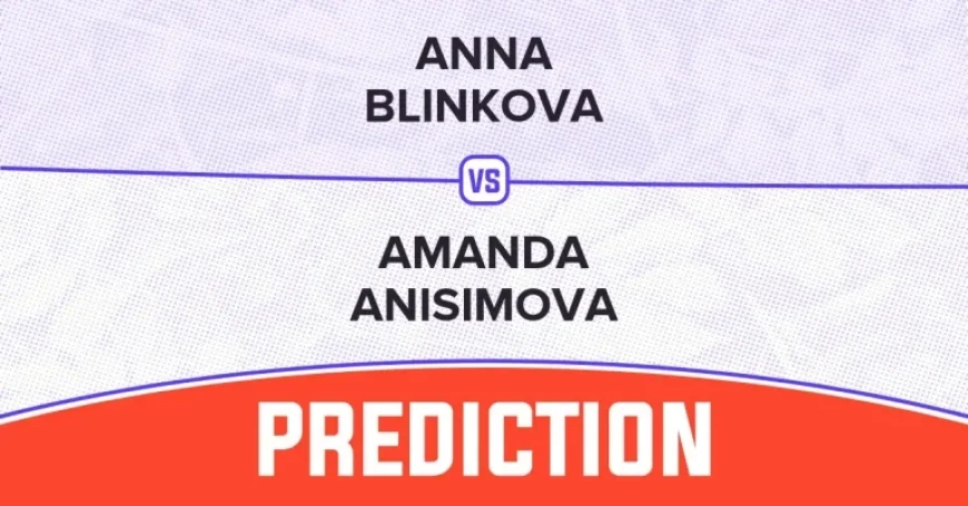 Amanda Anisimova vs. Anna Blinkova: 10,000 Simulations, a 91% Edge—and Why the Betting Market Still Isn’t Settled