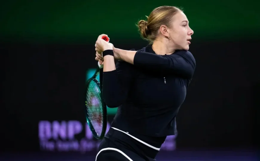 Amanda Anisimova rallies past Blinkova, sets up Raducanu clash at Indian Wells