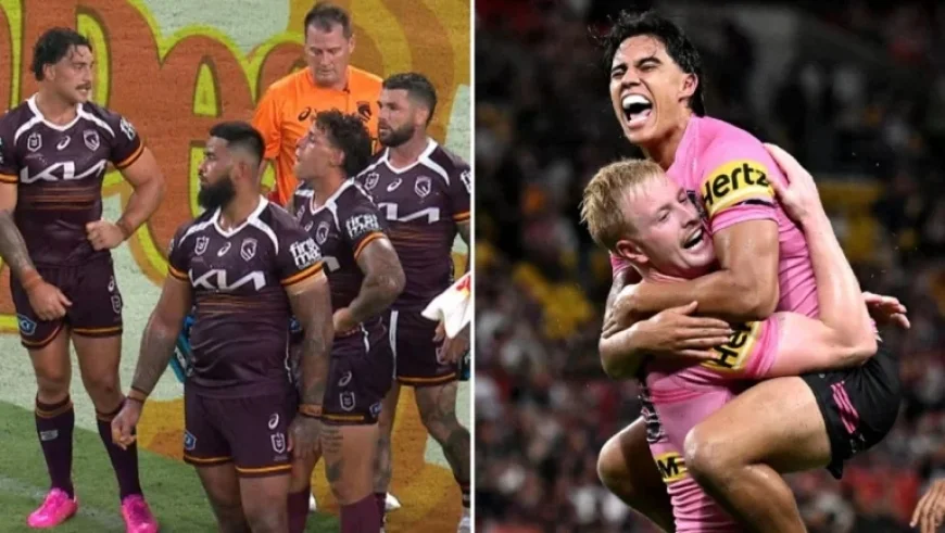 Nrl Live Scores: Embarrassing Broncos Moment Sums Up 38-Year Low as Panthers Send Big Statement