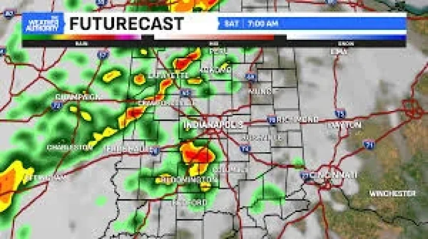 Indianapolis Weather: Warmth shatters records as storms crowd the weekend forecast