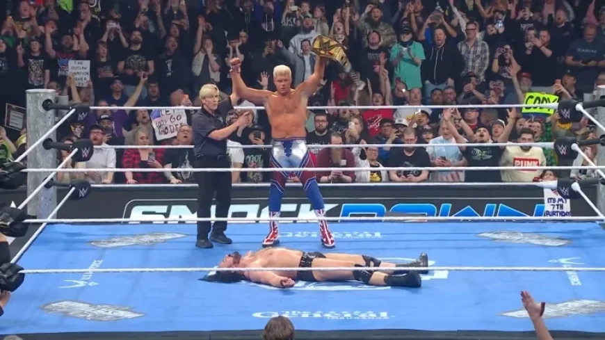 Cody Rhodes Reclaims Undisputed WWE Title, Defeats Drew McIntyre on SmackDown
